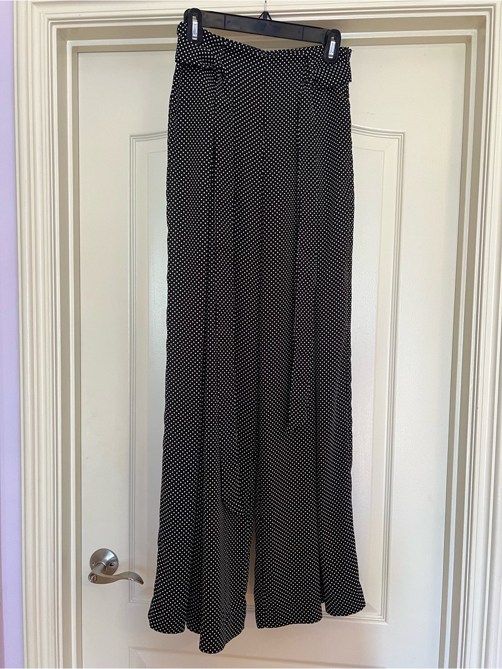 Zara Wide Leg Polka Dot Pants Size XS